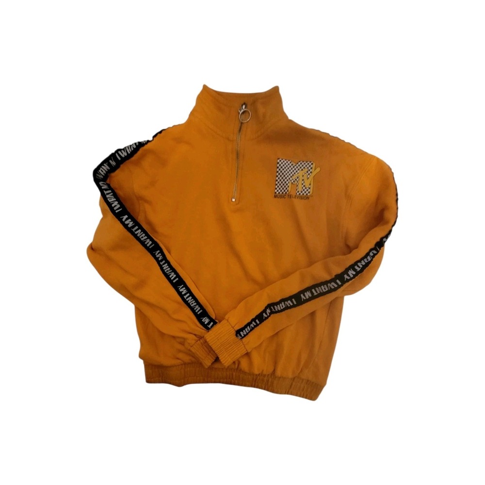 Unisex Quarter Zip‎ "I Want My MTV" Sweatshirt XS